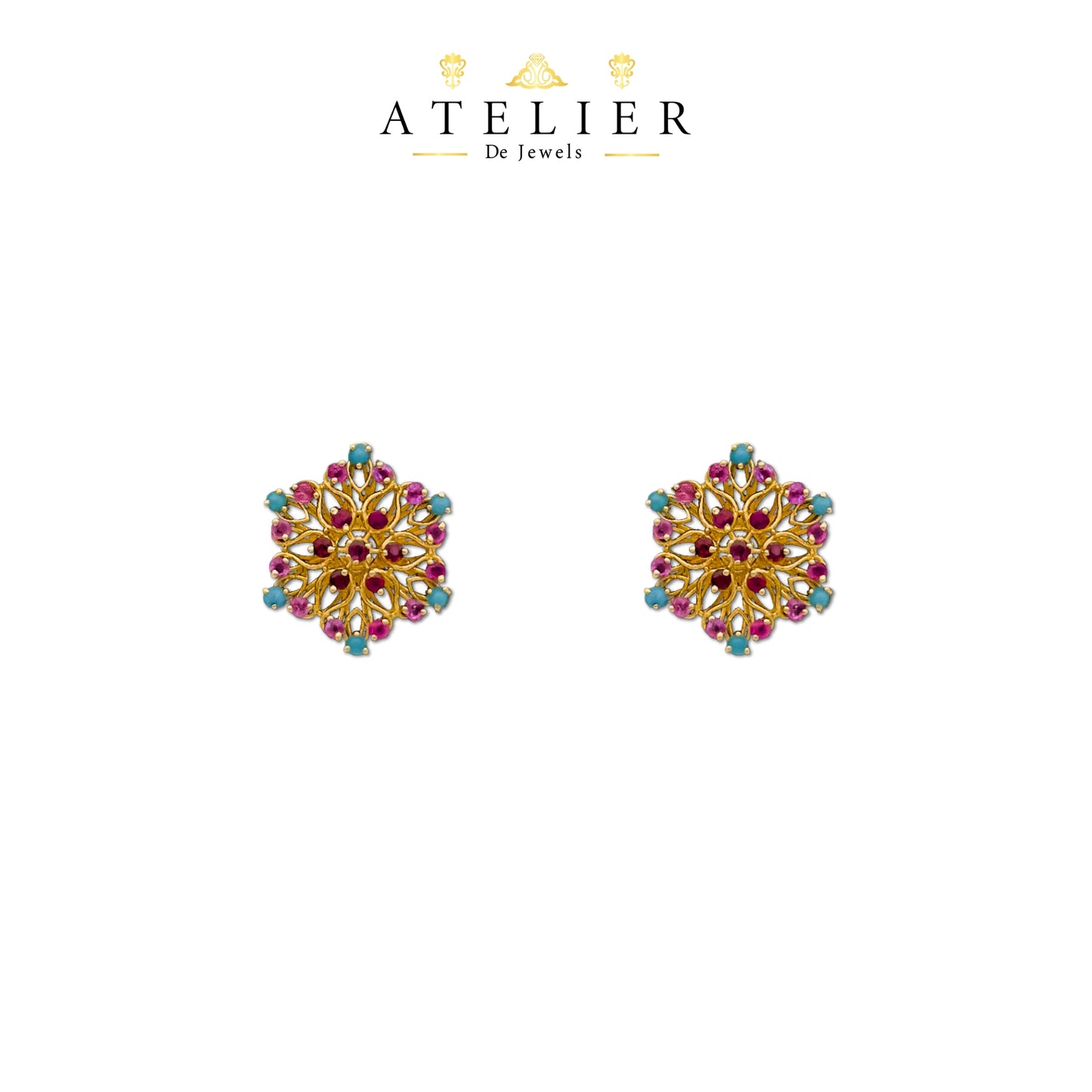 Hexavive Earrings