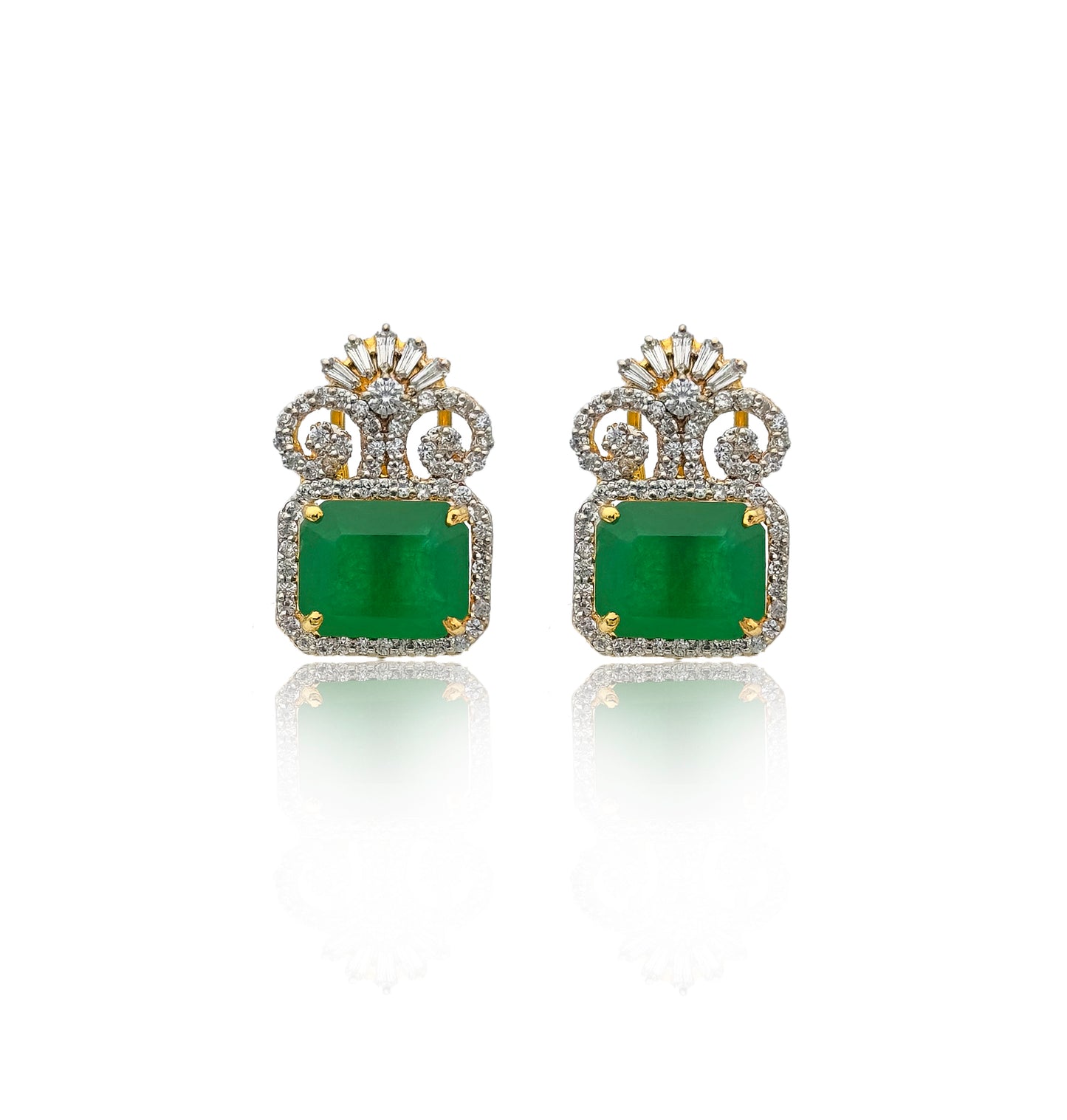 Crown Stud Earrings
