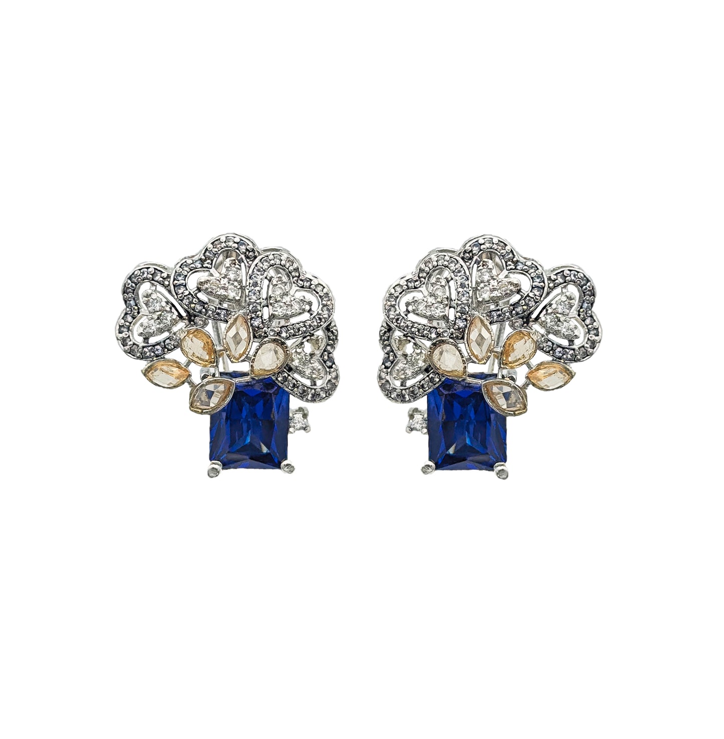 Filigree Heart Earrings