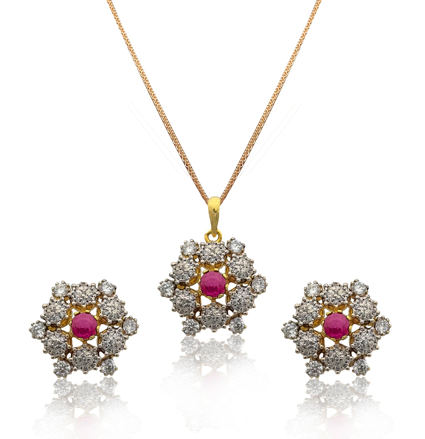 Star Hexagon Locket Set