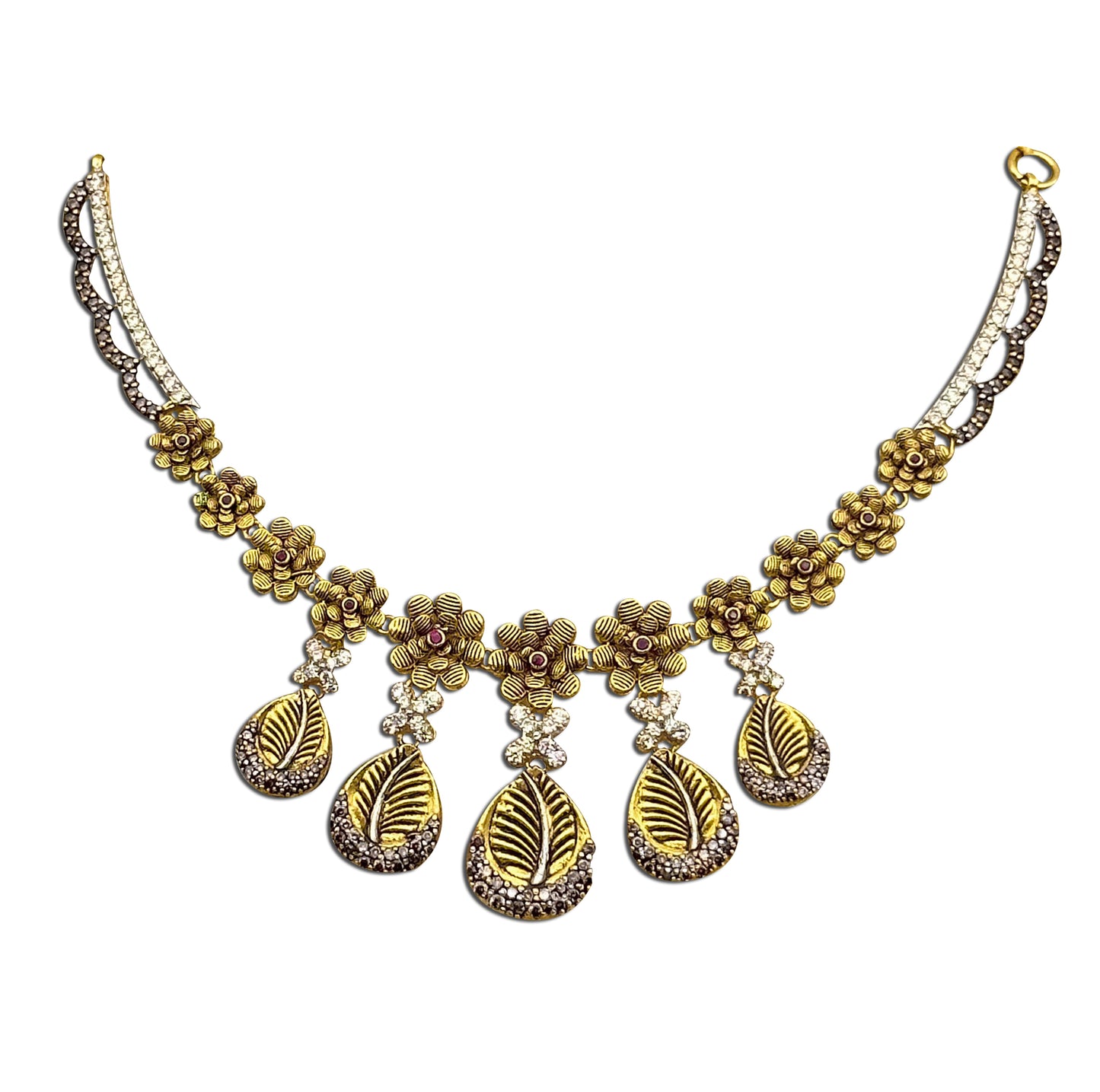 Whispering Petals Necklace Set