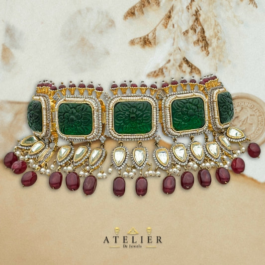 Sculptured Garden Choker Set