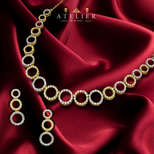 Eternal Halo Necklace Set