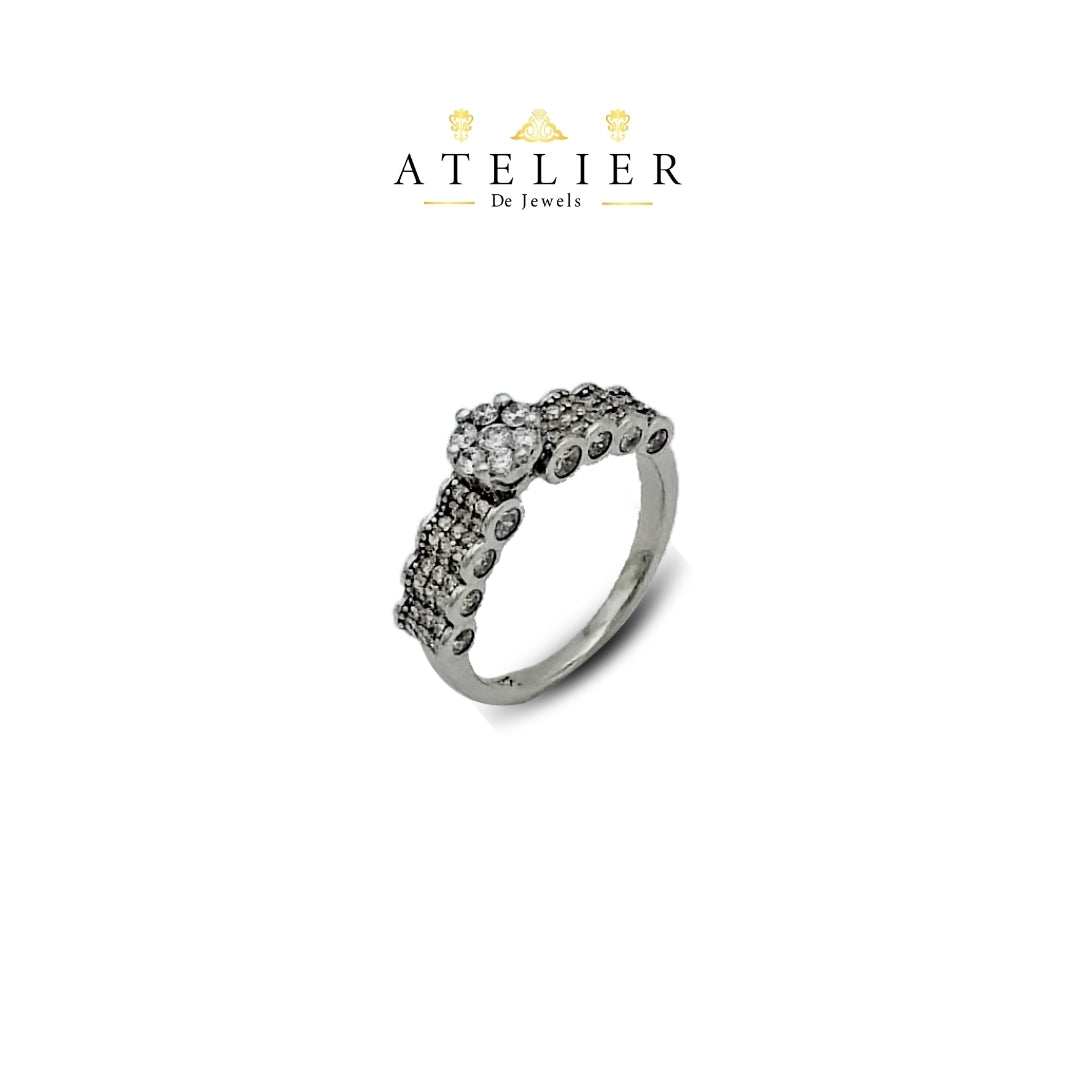 Dune Solitaire Ring