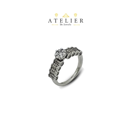 Dune Solitaire Ring