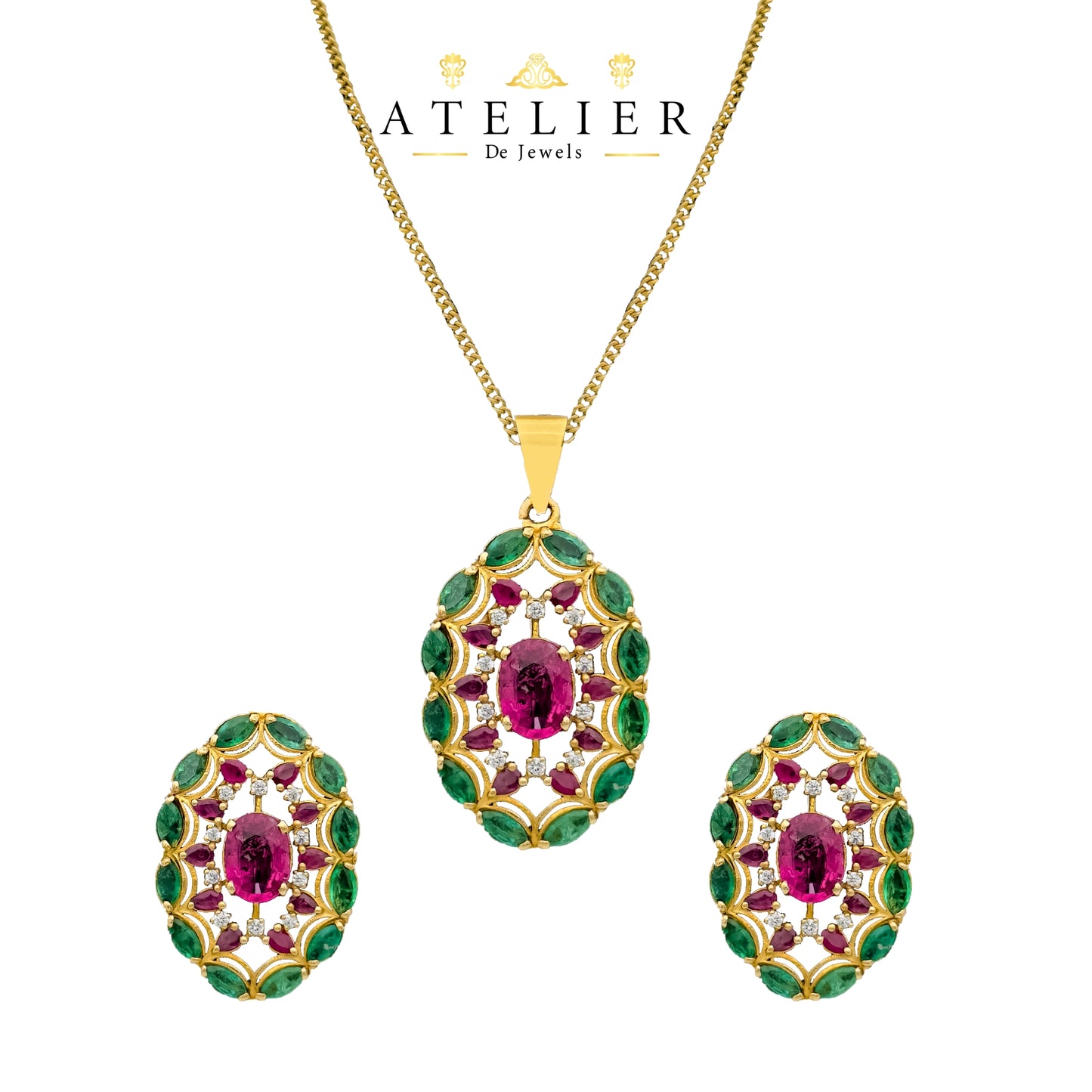 Mehraaz Locket Set