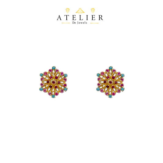Hexavive Earrings