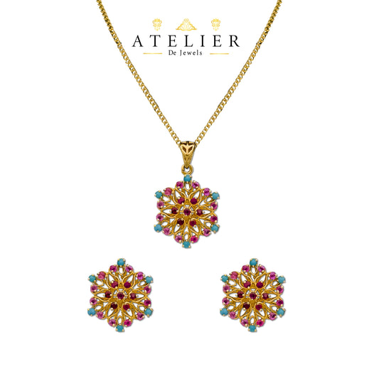 Hexavive Locket Set