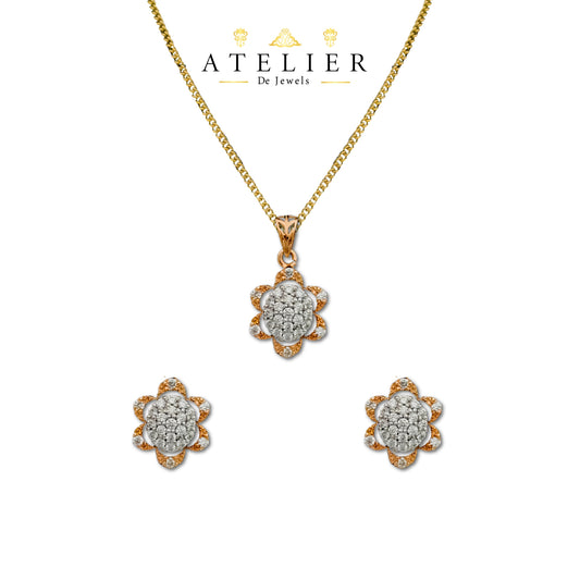 Florionyx Locket Set