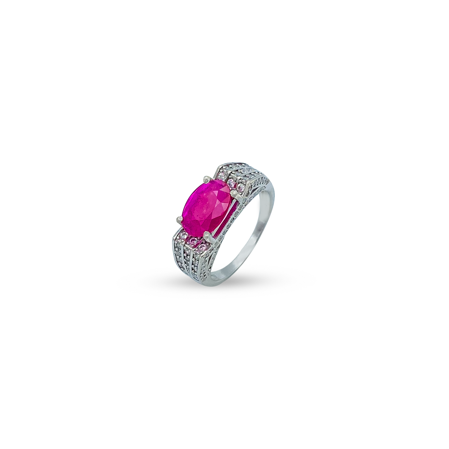 Glistening Ruby Ring