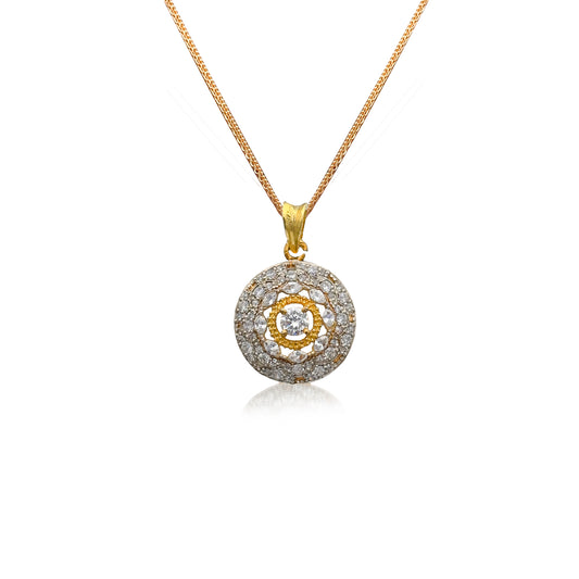 Golden Halo Locket