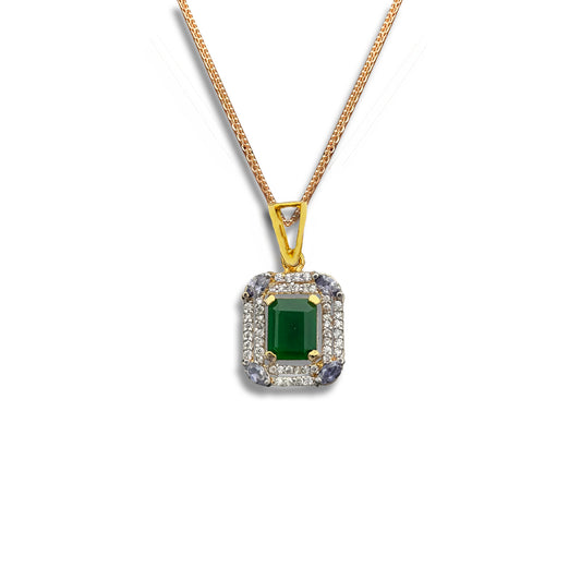 Cubic Lush Locket
