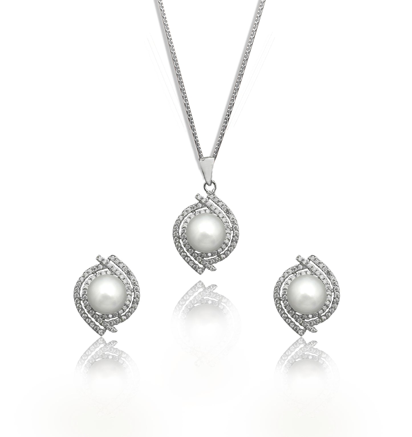 Pearl Locket Set