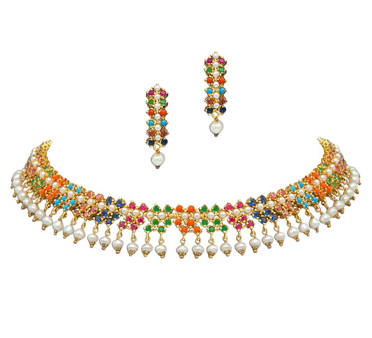 Naurattan Choker Set