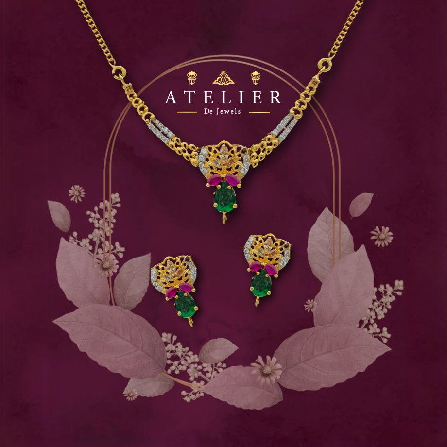 Hive Half-Necklace Set