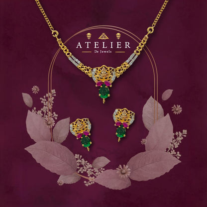 Hive Half-Necklace Set