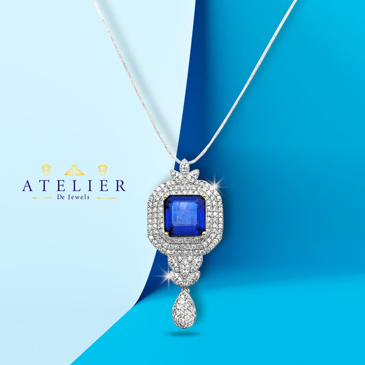 Sapphire Stellar Locket