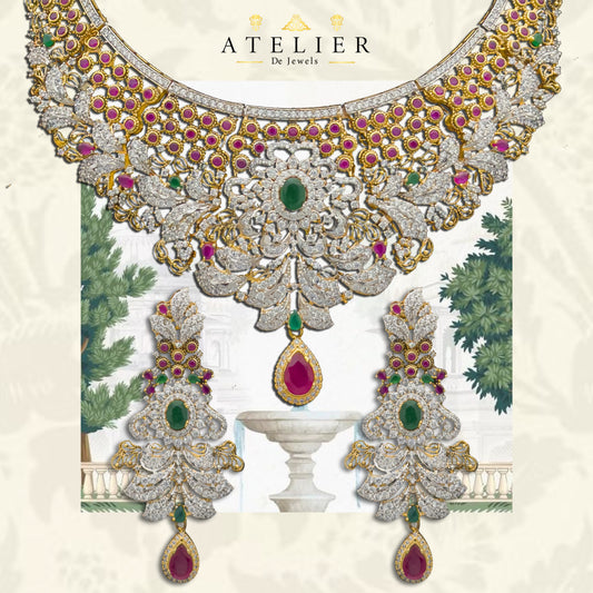 Garden Grandeur Necklace Set